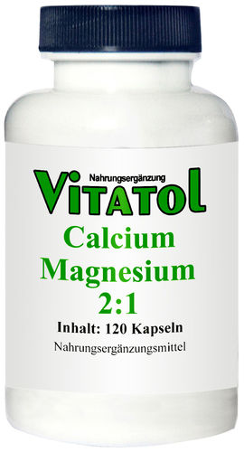 VITATOL CALCIUM + MAGNESIUM Kaps.